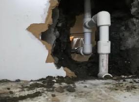 北安厨房下水管道漏水检测